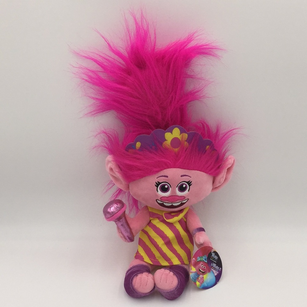 Trolls World Tour Plush Doll with Microphone